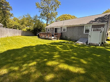 Hyannis Cape Cod vacation rental - Lard yard for outdoor fun with outdoor shower