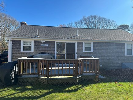 Hyannis Cape Cod vacation rental - Back deck