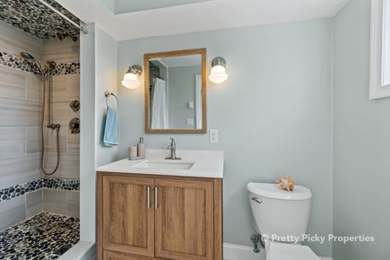 Chatham Cape Cod vacation rental - Lower level primary bath with walk-in shower.