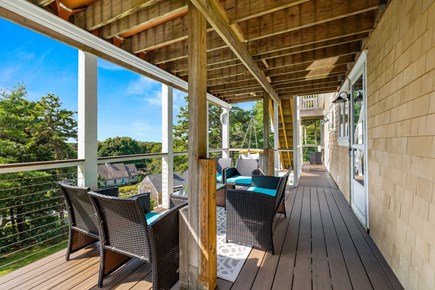 Chatham Cape Cod vacation rental - Covered porch to relax in the shade