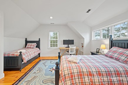 Barnstable Cape Cod vacation rental - Second level guest bedroom #3 twins.