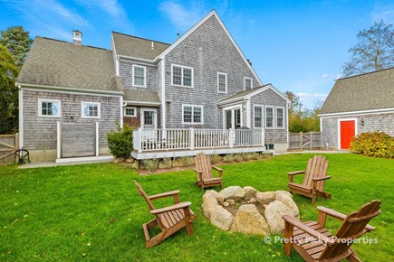 Barnstable Cape Cod vacation rental - Wood burning fire pit for cool summer nights!