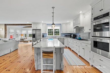 Barnstable Cape Cod vacation rental - This provides a good feel for the kitchen layout.