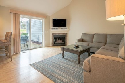 New Seabury, Sea Quarters Cape Cod vacation rental - Living Room with Gas Fireplace
