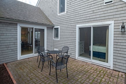 New Seabury, Sea Quarters Cape Cod vacation rental - Rear patio