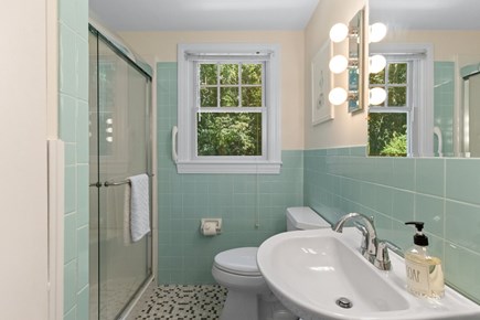 Yarmouth Port Cape Cod vacation rental - The downstairs bathroom is equip with a full shower.
