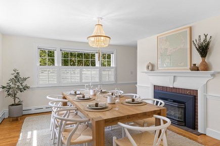 Yarmouth Port Cape Cod vacation rental - Enjoy our spacious dining room with bright and airy windows.