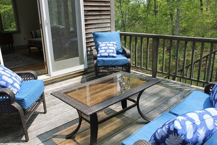 Brewster, BSCHAL Cape Cod vacation rental - Deck Off Living Room