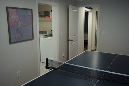 Brewster Cape Cod vacation rental - Game room and laundry