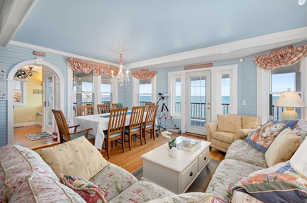 Sagamore Beach Cape Cod vacation rental - Views of Cape Cod Bay from living/dining area