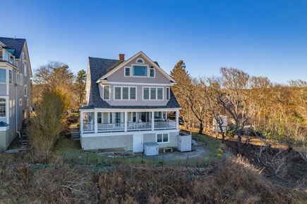 Sagamore Beach Cape Cod vacation rental - Aerial view from the beach