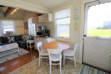 Wellfleet Cape Cod vacation rental - Dining space with view of Cape Cod Bay