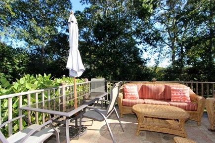 Harwich Cape Cod vacation rental - Well appointed deck