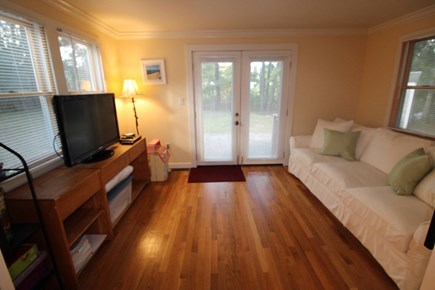 Centerville Cape Cod vacation rental - Added sleeping accommodations in this tv/sleeper sofa room