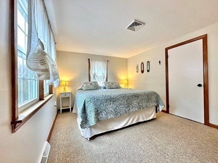Dennis Cape Cod vacation rental - King bed master bedroom with Smart TV and closet