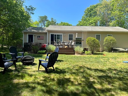 Bourne  Cape Cod vacation rental - One view of back yard