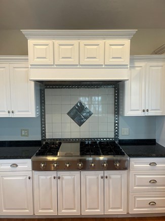 Barnstable, Millway Beach Cape Cod vacation rental - Gas stove in updated kitchen.