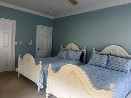 Barnstable, Millway Beach Cape Cod vacation rental - Bedroom with two full beds. Full bathroom attached.