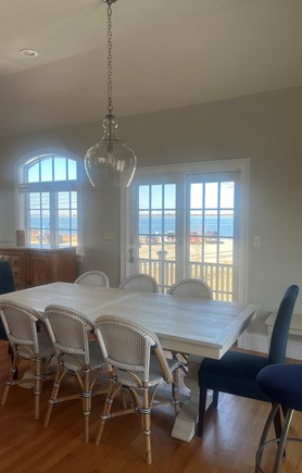Barnstable, Millway Beach Cape Cod vacation rental - Enjoy the view of the beach from the dining room / kitchen.