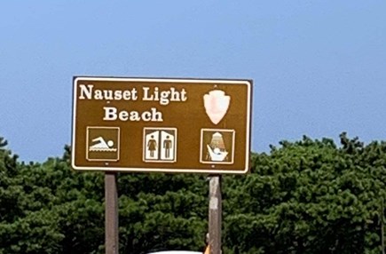 Eastham Cape Cod vacation rental - Beach sign