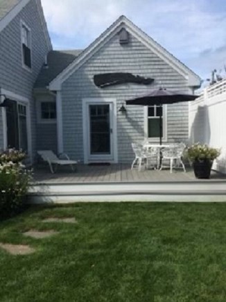Dennis Cape Cod vacation rental - Deck with natural gas grill and dining