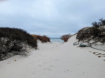 Dennis Cape Cod vacation rental - Spectacular private beach at the end of the street.