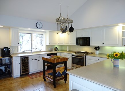 North Truro Cape Cod vacation rental - Lovely spacious kitchen with breakfast bar seating for four