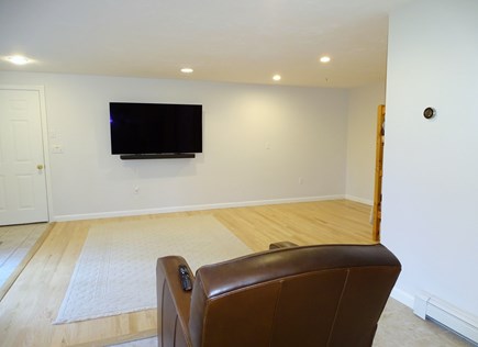 North Truro Cape Cod vacation rental - Lower level TV room, couch coming soon