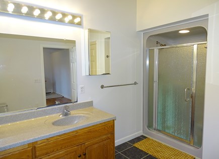 North Truro Cape Cod vacation rental - Main floor bathroom with walk in shower