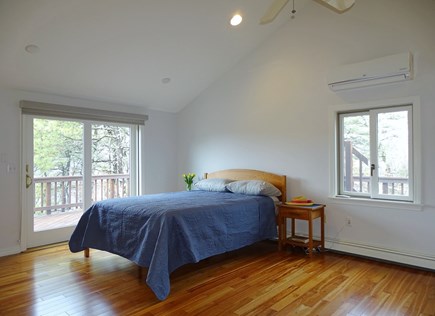 North Truro Cape Cod vacation rental - Main floor queen bedroom with adjacent office and bath