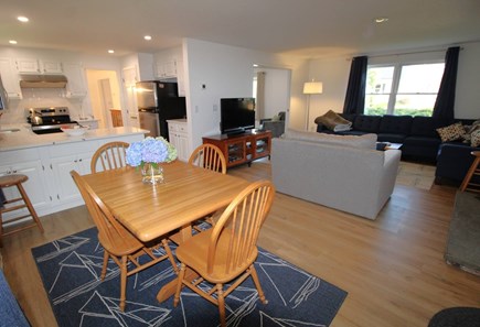 Centerville Cape Cod vacation rental - Overview of breakfast or card table, kitchen, and family room