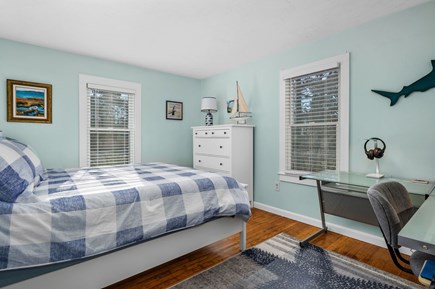 Harwich Cape Cod vacation rental - Queen size bed with remote workspace