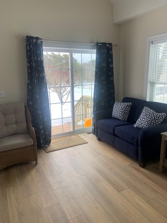 Chatham Cape Cod vacation rental - Living room exit to patio