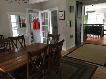 Provincetown Cape Cod vacation rental - Dining Room opens to kitchen and living room