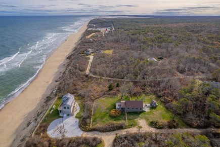 Eastham Cape Cod vacation rental - Aerial View From Property Along Nauset Light Beach