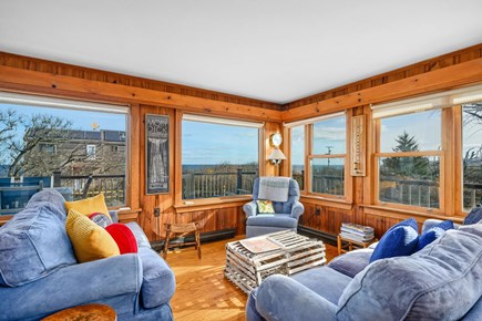 Eastham Cape Cod vacation rental - Front Sitting Area with Beautiful Ocean Views