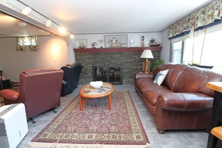 Harwich Cape Cod vacation rental - Lower Level TV Room