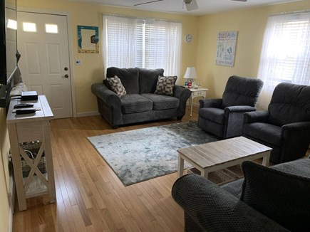 Yarmouth Cape Cod vacation rental - Upstairs family room with TV