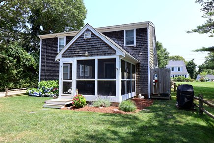 East Dennis Cape Cod vacation rental - Rear View