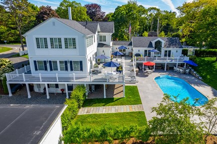 Osterville Cape Cod vacation rental - Enjoy a marvelous 2,000 sq ft deck and a heated saltwater pool