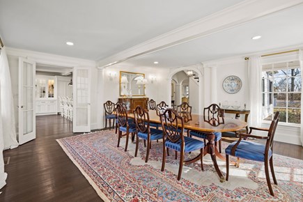 Osterville Cape Cod vacation rental - The kitchen connects to the stately dining room