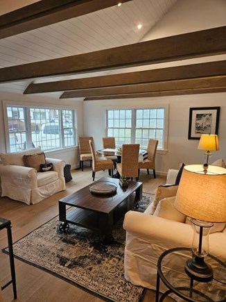 Falmouth, Teaticket Cape Cod vacation rental - Living room/dining area