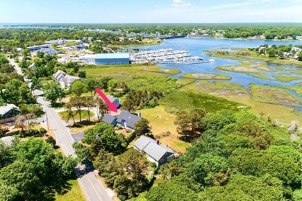 West Dennis Cape Cod vacation rental - Aerial view