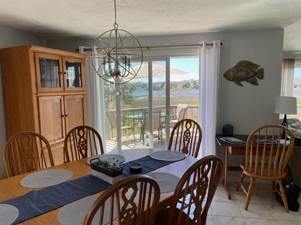 West Dennis Cape Cod vacation rental - Dining with a view