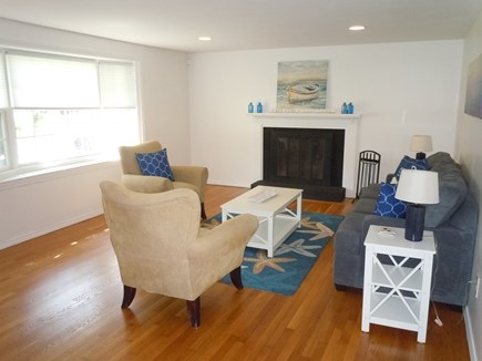 Centerville Cape Cod vacation rental - Front of the house living room.