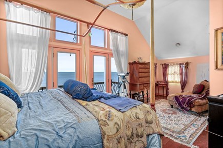 Sagamore Beach Cape Cod vacation rental - King bedroom with ocean views