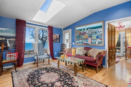 Sagamore Beach Cape Cod vacation rental - Bright sitting area with ocean views