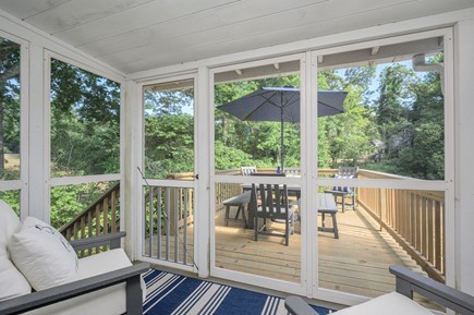 Chatham Cape Cod vacation rental - Screened in porch