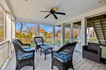 Dennis Cape Cod vacation rental - First level screened in porch