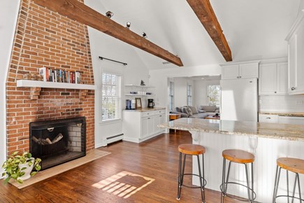 Dennis Cape Cod vacation rental - Seating for three at kitchen bar